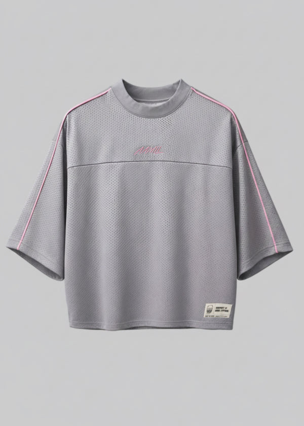P/O/A Tee - Chrome/Pink