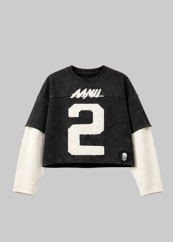 Vintage Black ‘2’ Tone Jumper