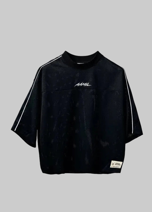 P/O/A Tee - Black/White