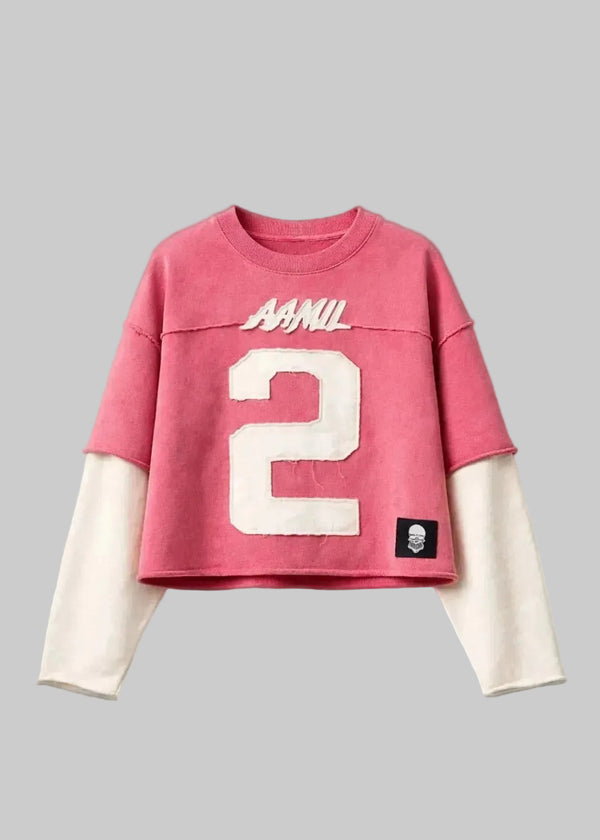 Vintage Pink ‘2’ Tone Jumper