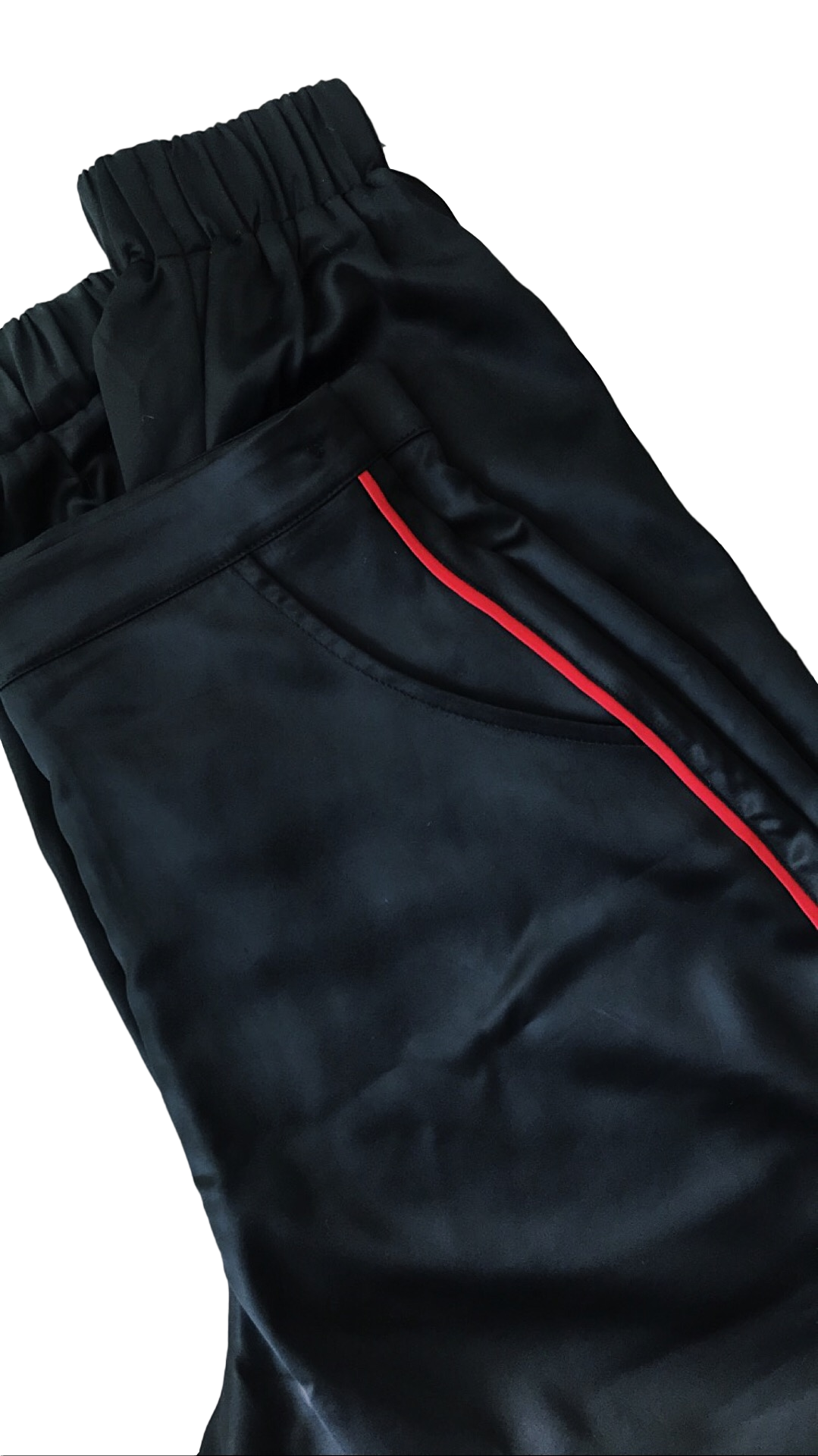 Female Sable Satin Track Pants