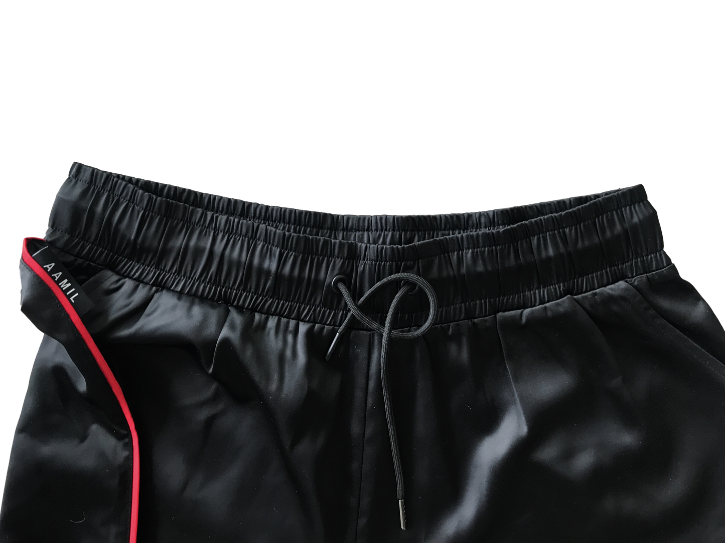 Male Sable Satin Track Pants