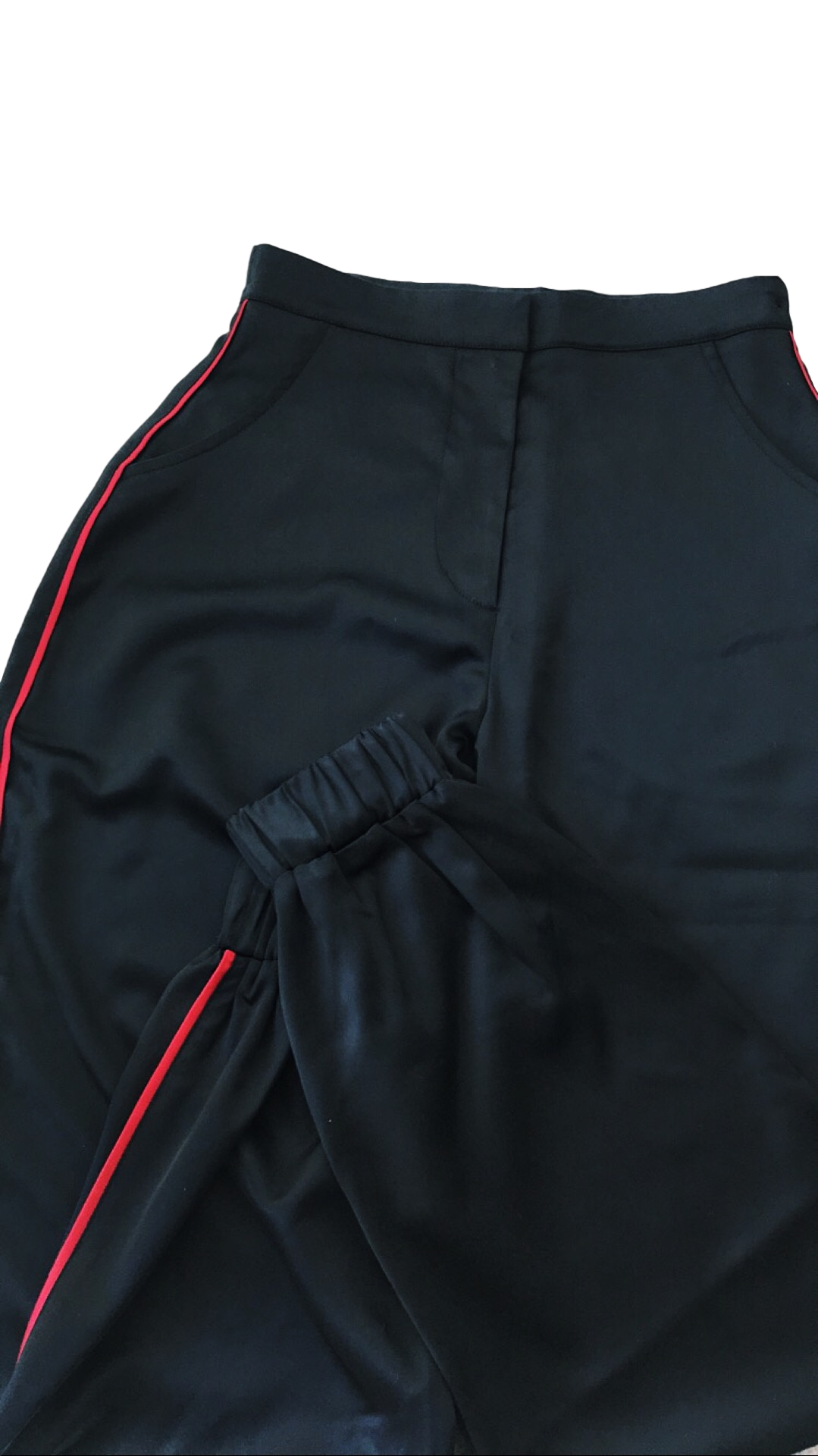 Female Sable Satin Track Pants