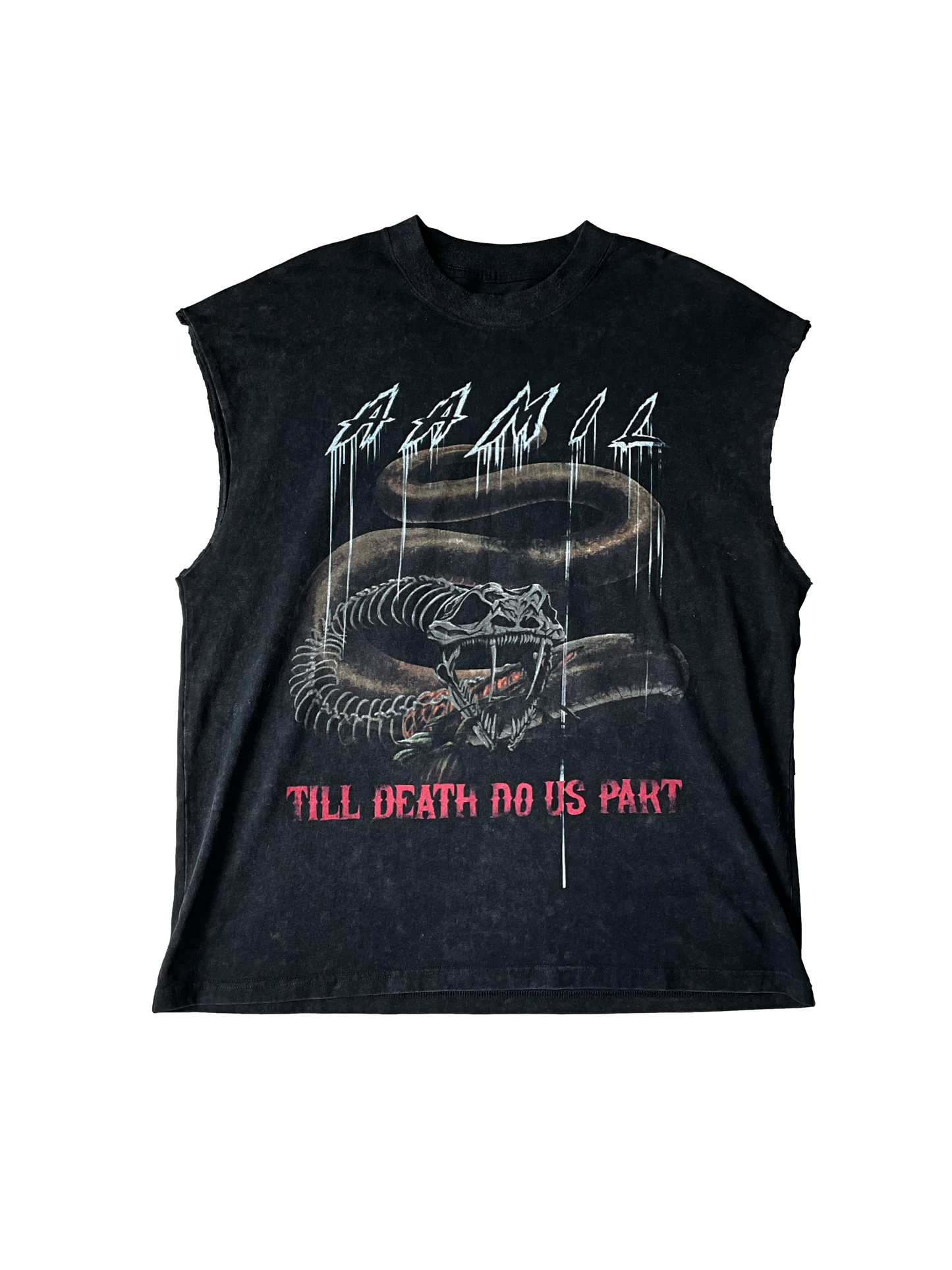 Sleeveless Till Death Tee (Onyx)