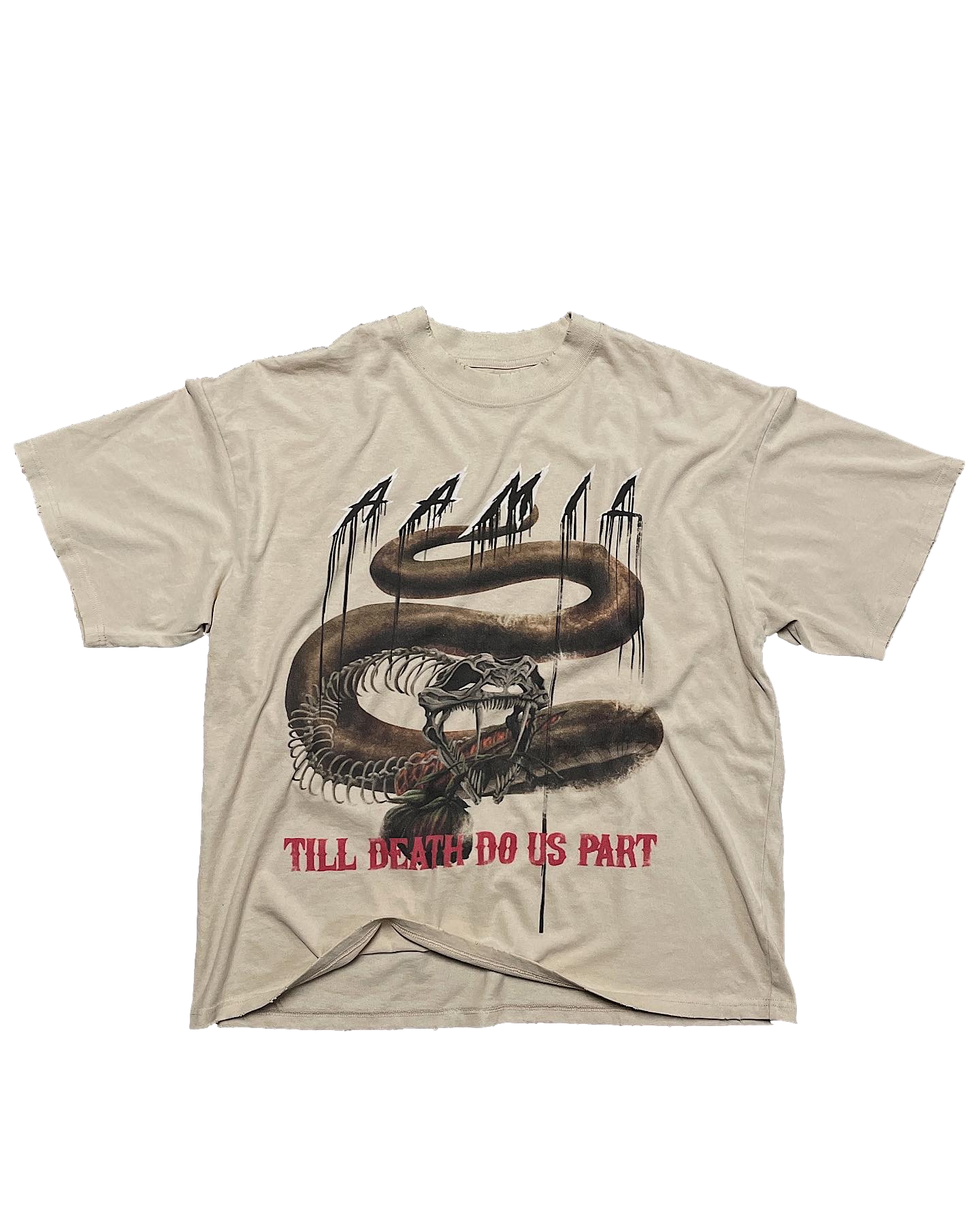 Till Death Tee (Cream)