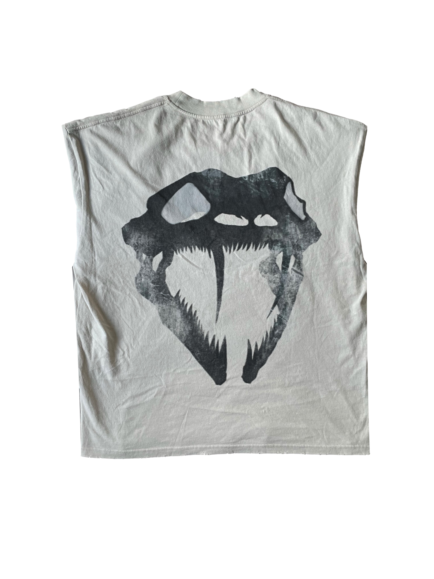 Sleeveless Till Death Tee (Cream)