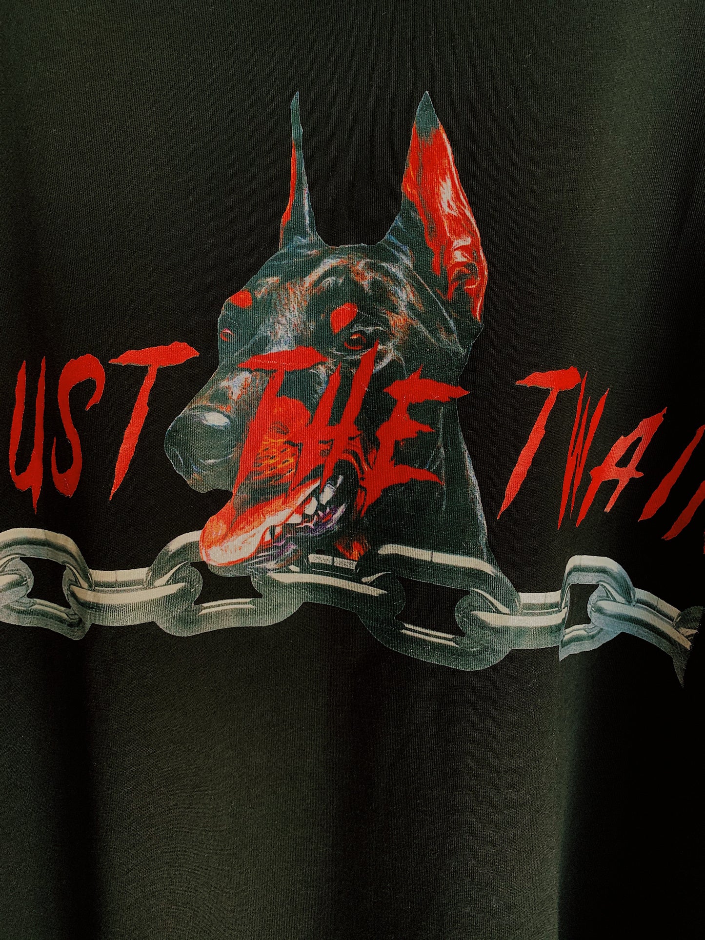 Unchained Doberman Tee (Onyx Shade)
