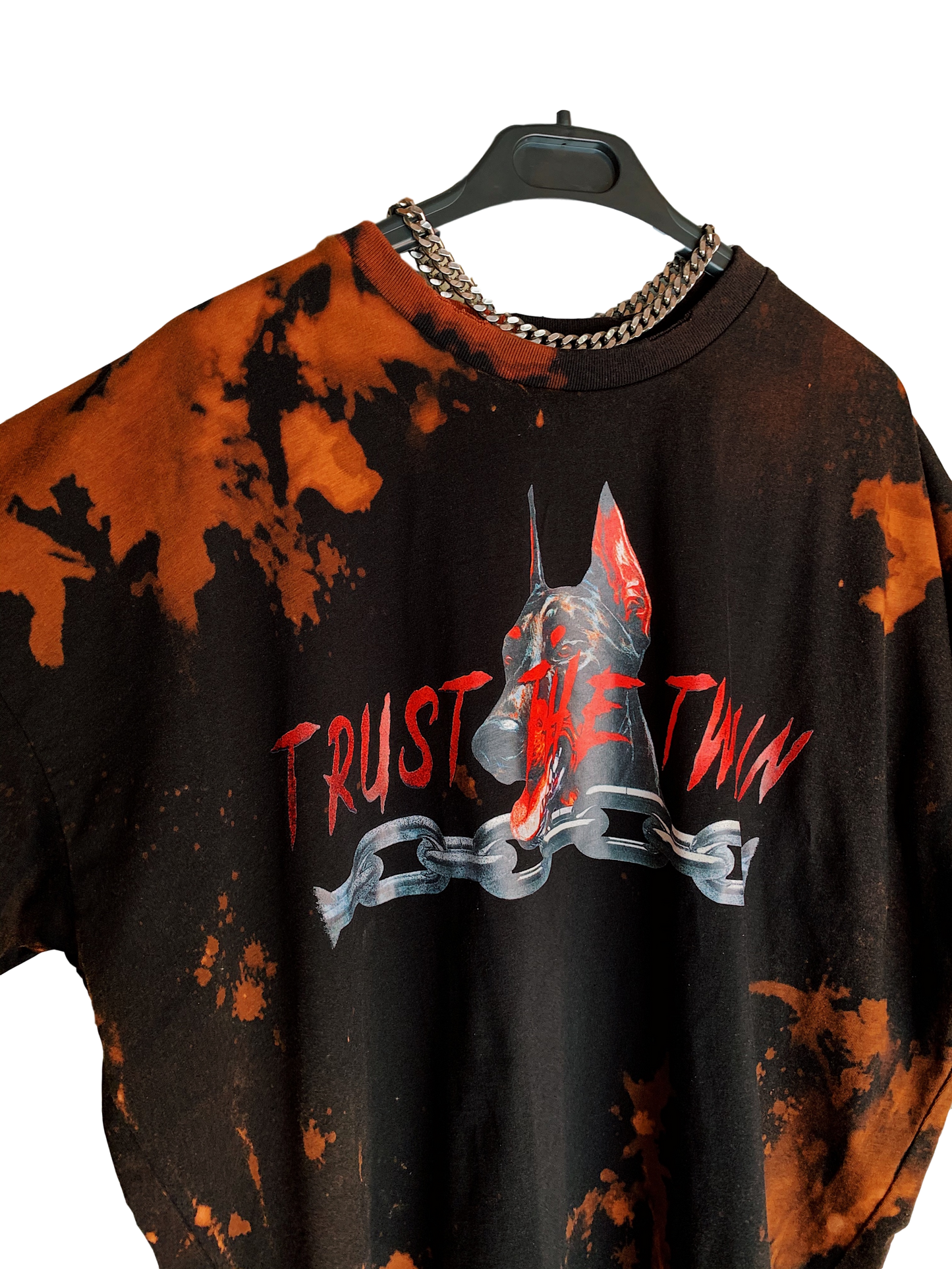 Unchained Doberman Tee (Bleached Shade)