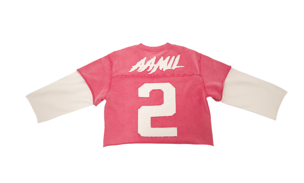 Vintage Pink ‘2’ Tone Jumper