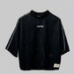 P/O/A Tee - Black/White