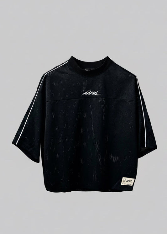P/O/A Tee - Black/White