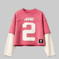 Vintage Pink ‘2’ Tone Jumper