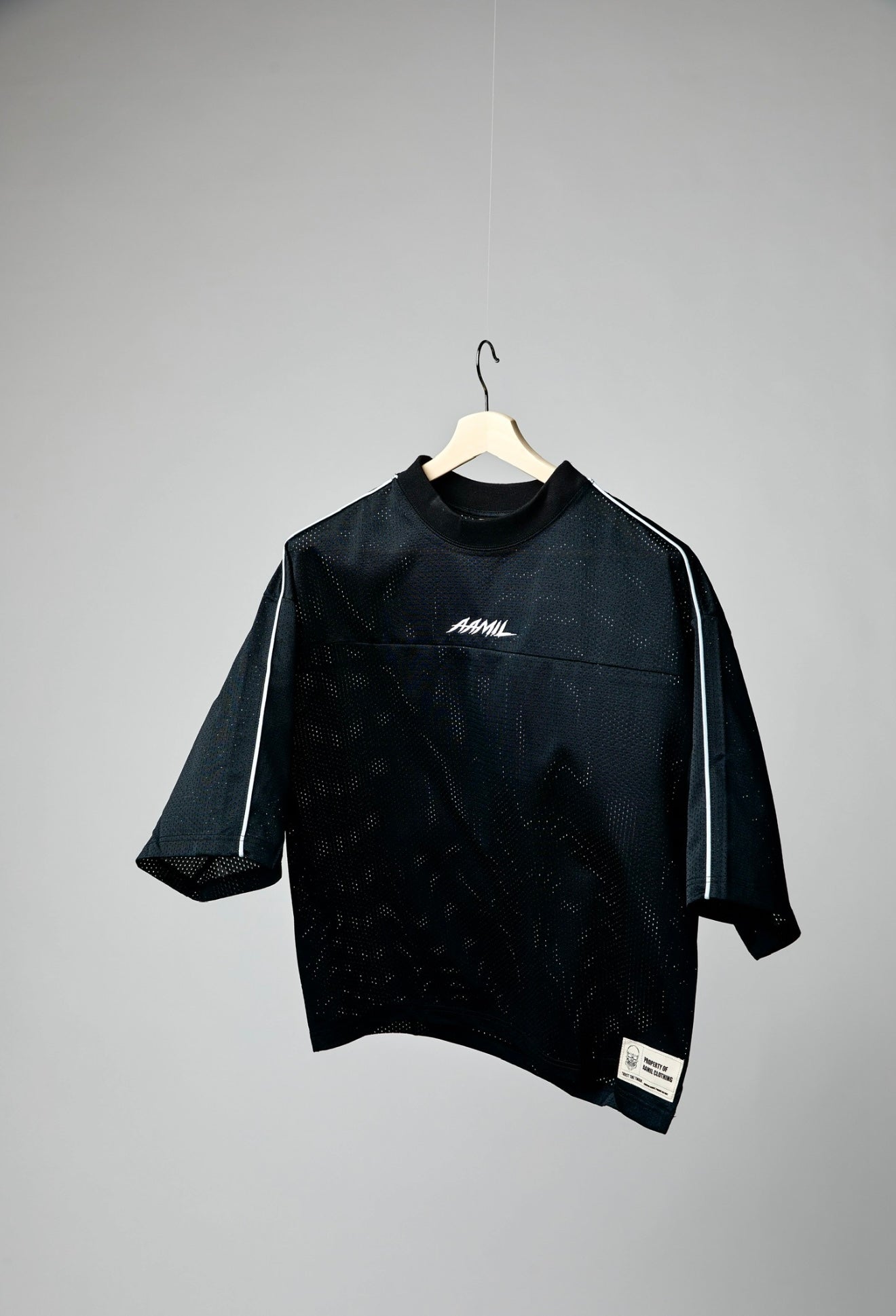 P/O/A Tee - Black/White