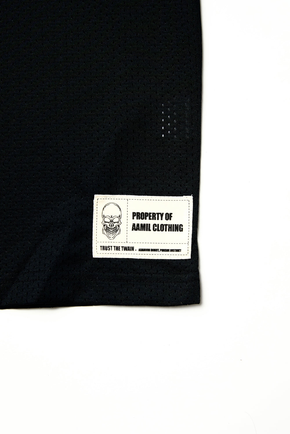 P/O/A Tee - Black/White