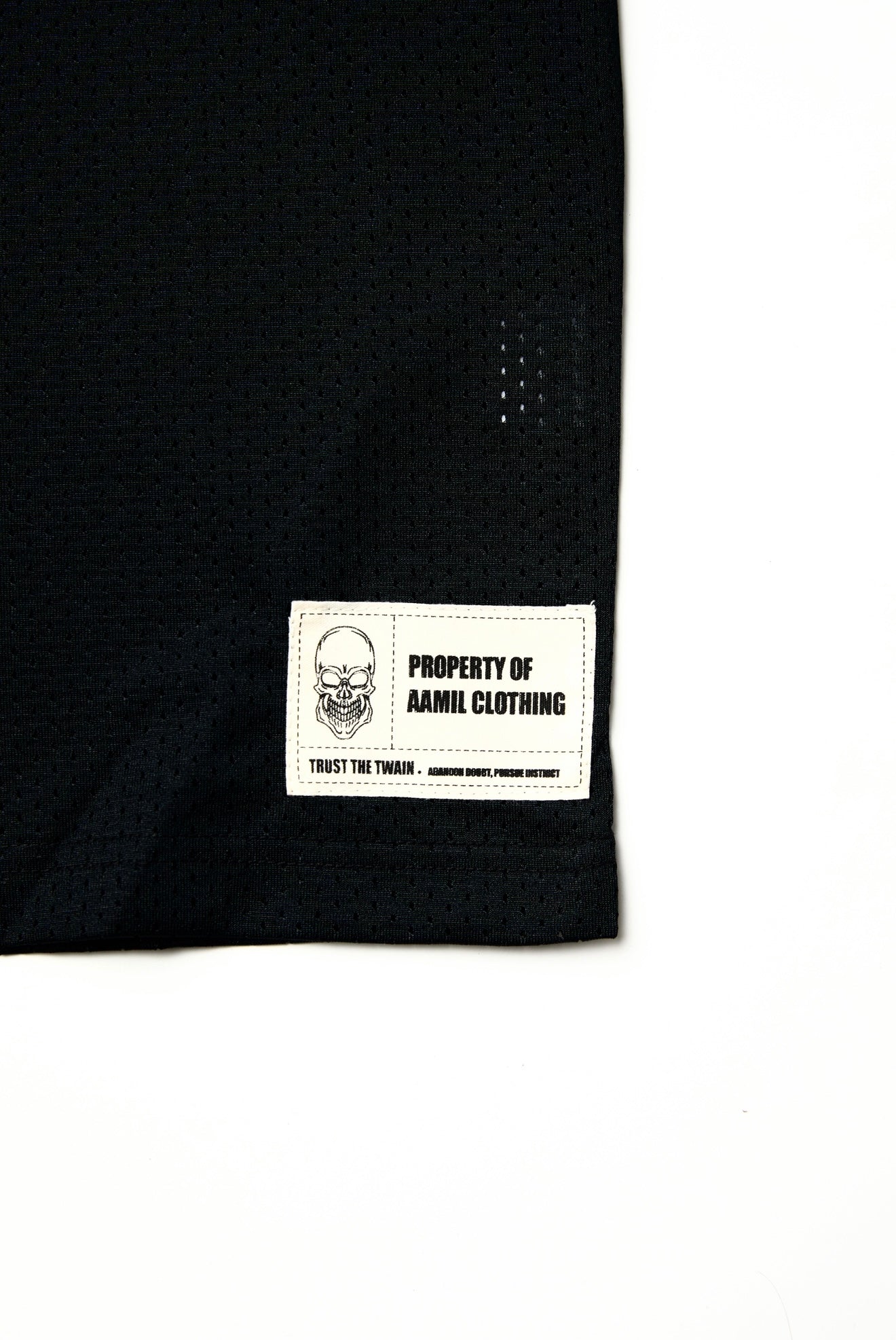 P/O/A Tee - Black/White