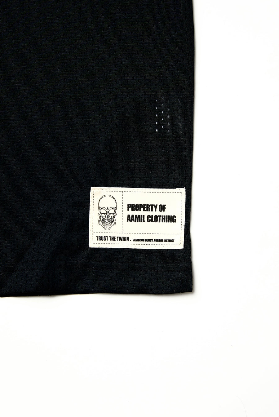 P/O/A Tee - Black/White