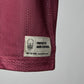 P/O/A Tee - Burgundy/White