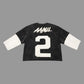 Vintage Black ‘2’ Tone Jumper
