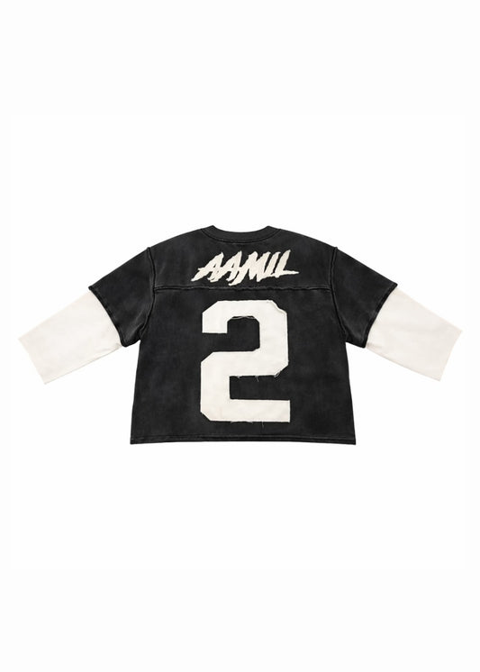 Vintage Black ‘2’ Tone Jumper