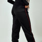 Female Sable Satin Track Pants