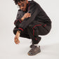Male Sable Satin Track Pants