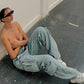 Multifunctional Denim Cargos
