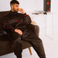 Male Sable Satin Track Pants