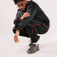 Male Sable Satin Track Pants