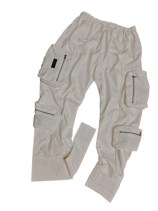 AAMIL Multi-Functional cargo pants (White)