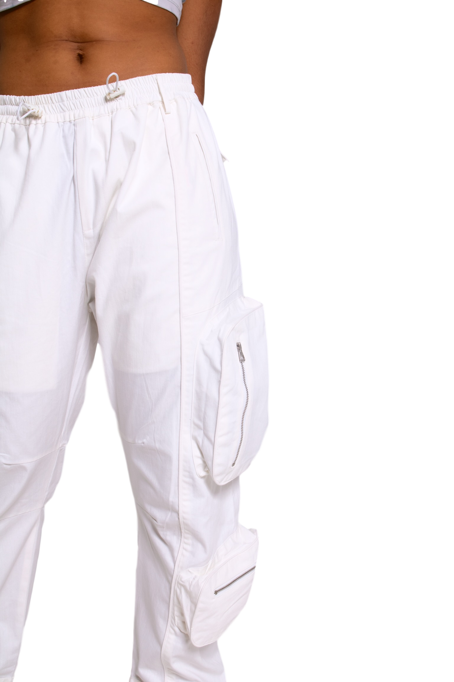 AAMIL Multi-Functional cargo pants (White)