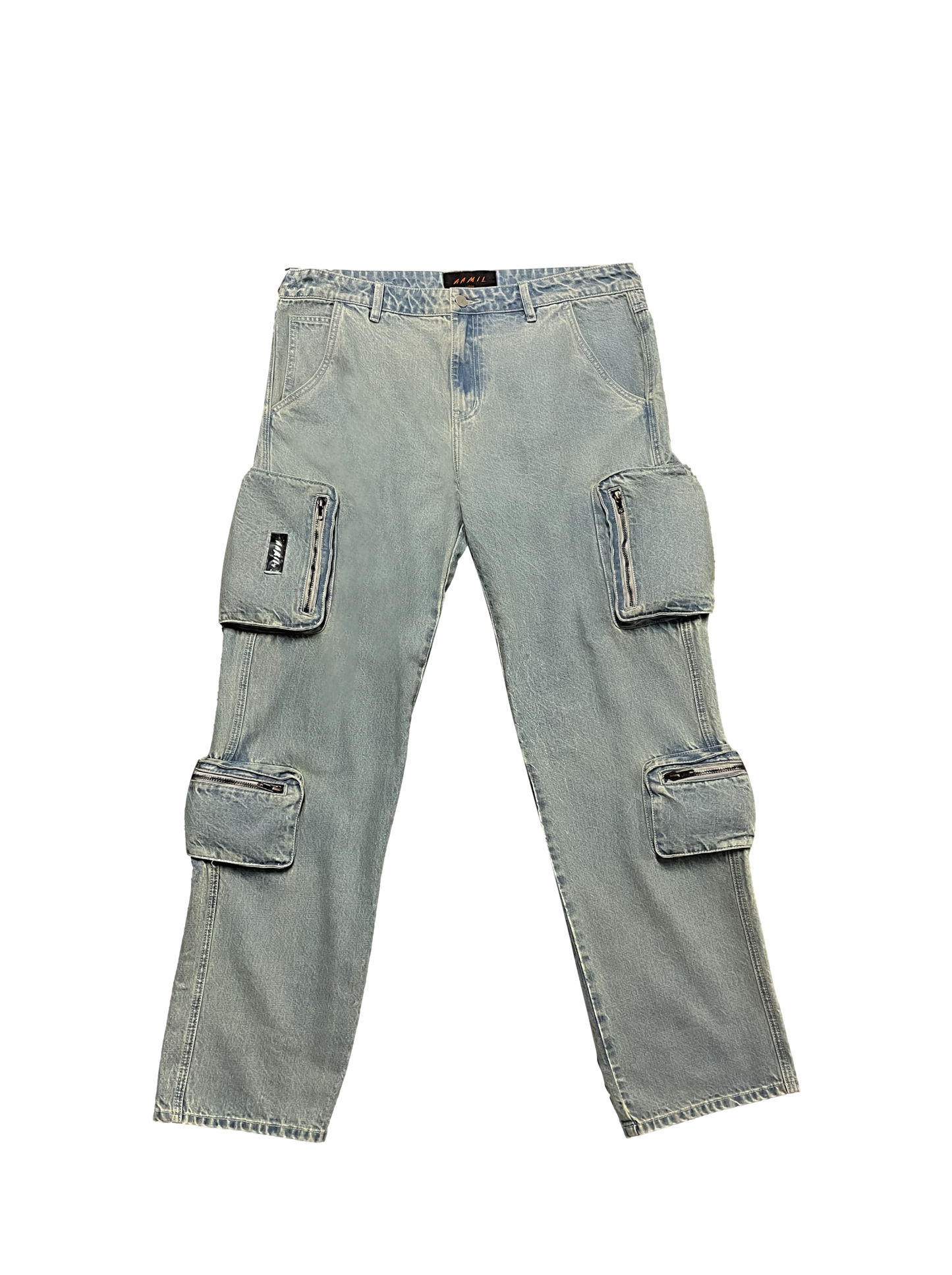 Multifunctional Denim Cargos