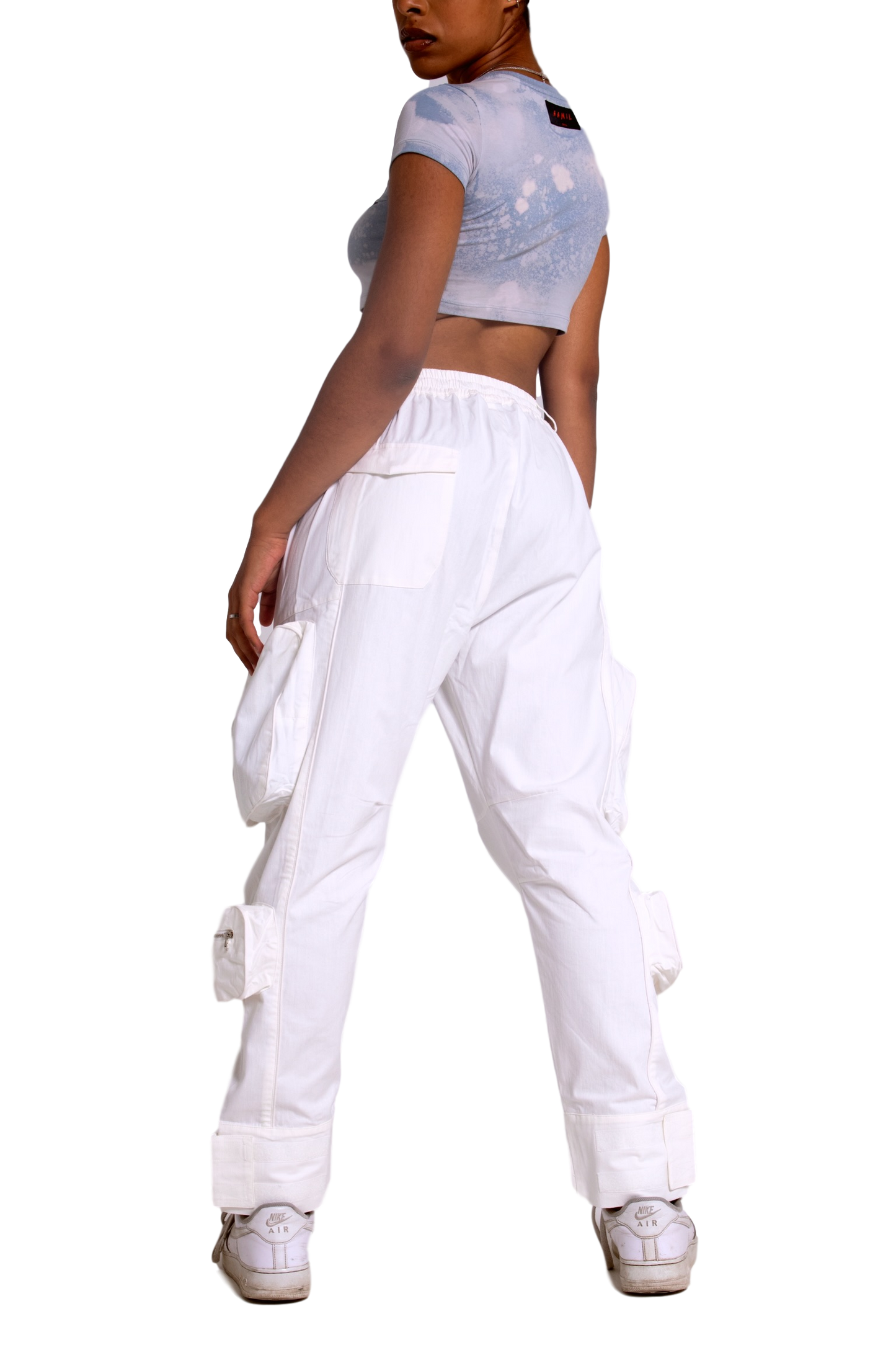 AAMIL Multi-Functional cargo pants (White)