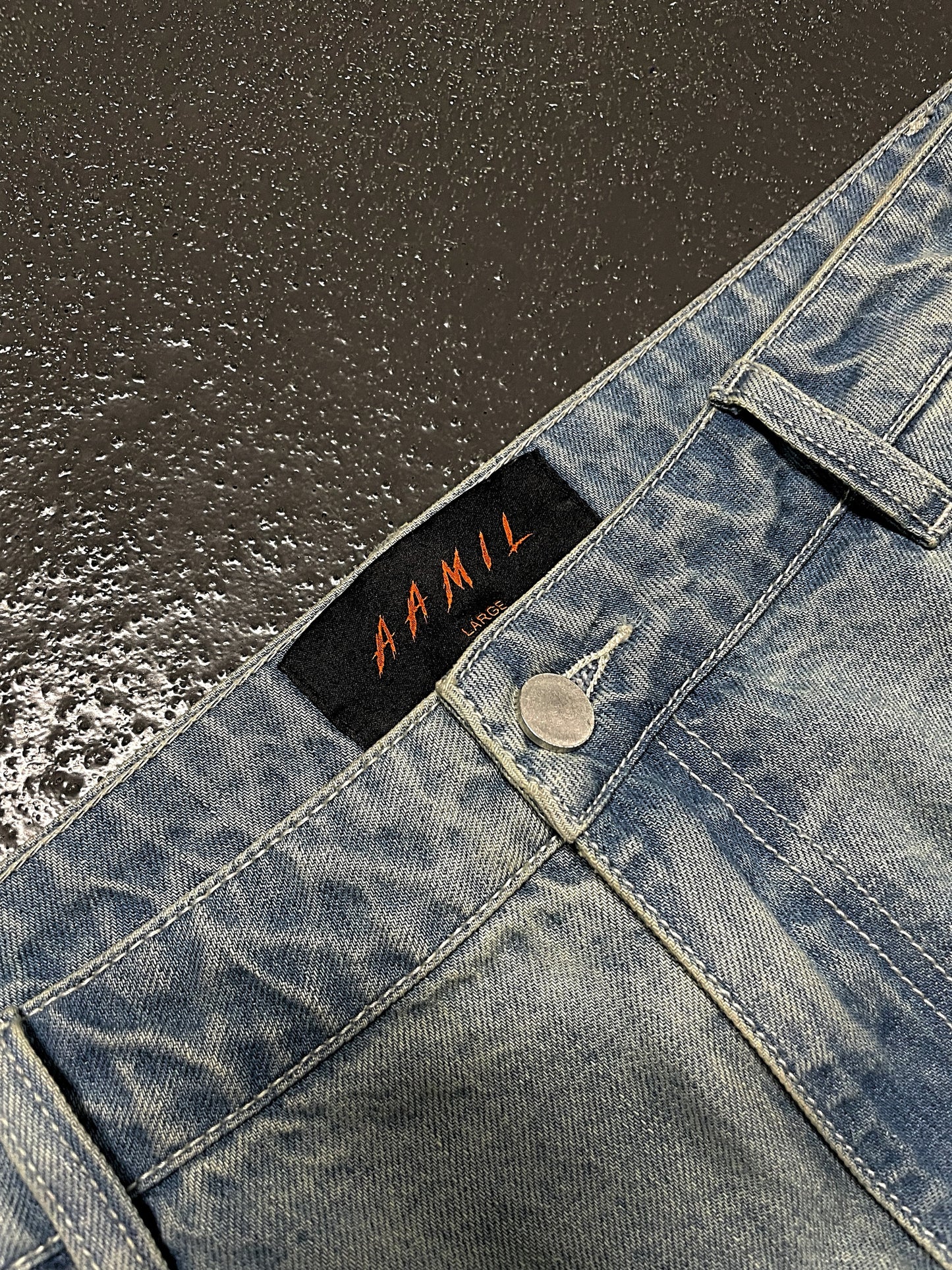 Multifunctional Denim Cargos